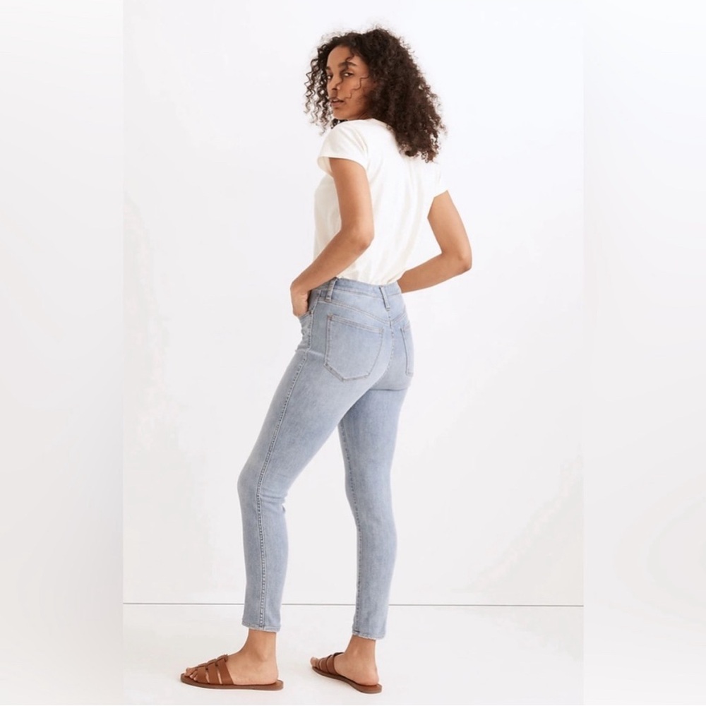Madewell 10" High-Rise Skinny Crop Jeans